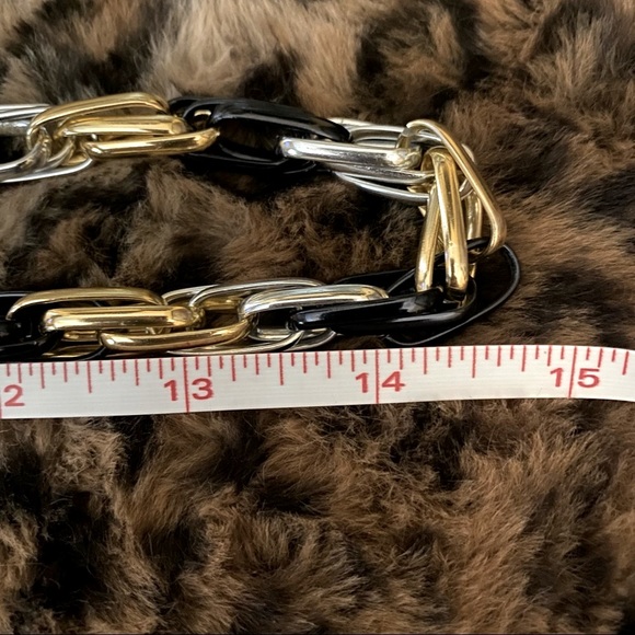 Vintage interlocking chain necklace - Picture 5 of 5